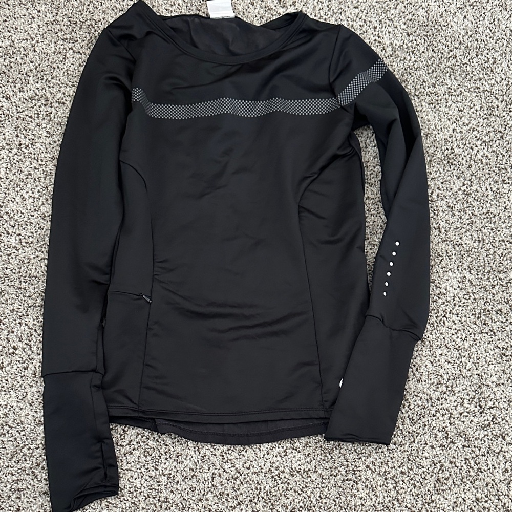 Nike Black Dri-FIT Long Sleeve Top